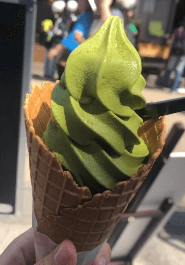 Maccha icecream