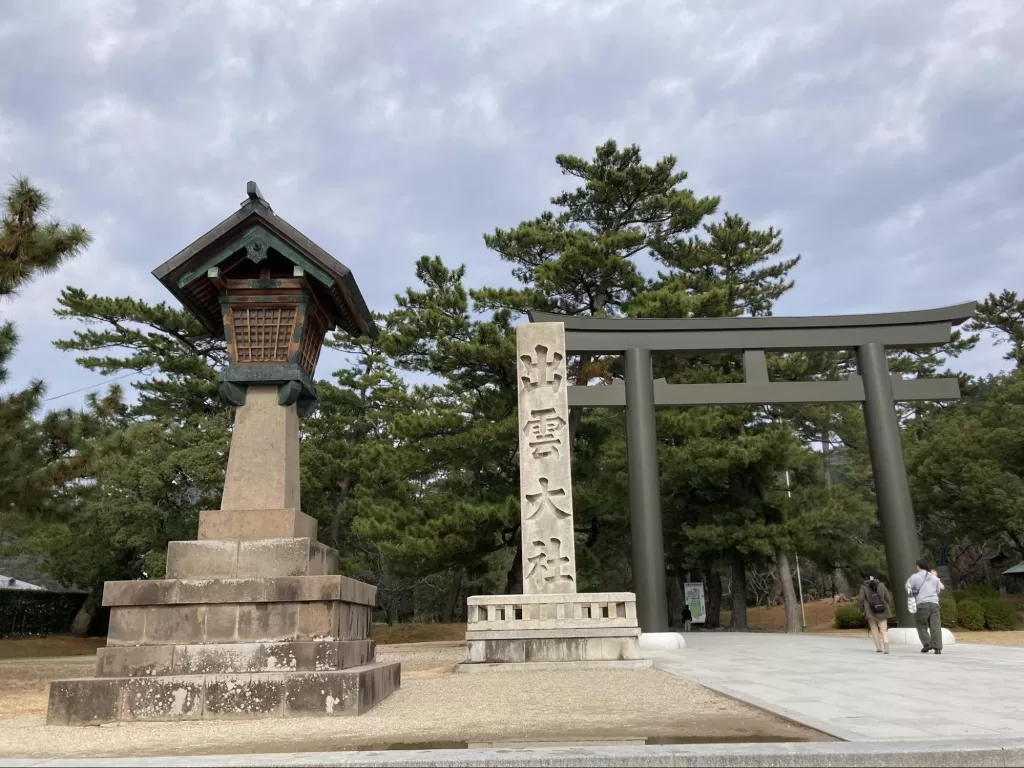 Izumo shrine's torii