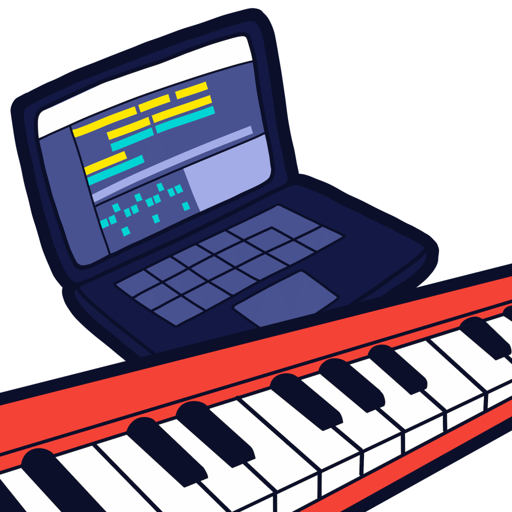 PC and Keyboard